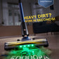 Cleaning device with50000PA suction  power its efficiency on a floor.