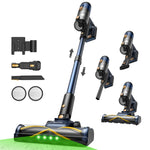 Vactidy & Vexilar | V12 Cordless Vacuum Cleaner with 48kPa suction power. Combines vacuuming and washing functions with 50-min runtime.