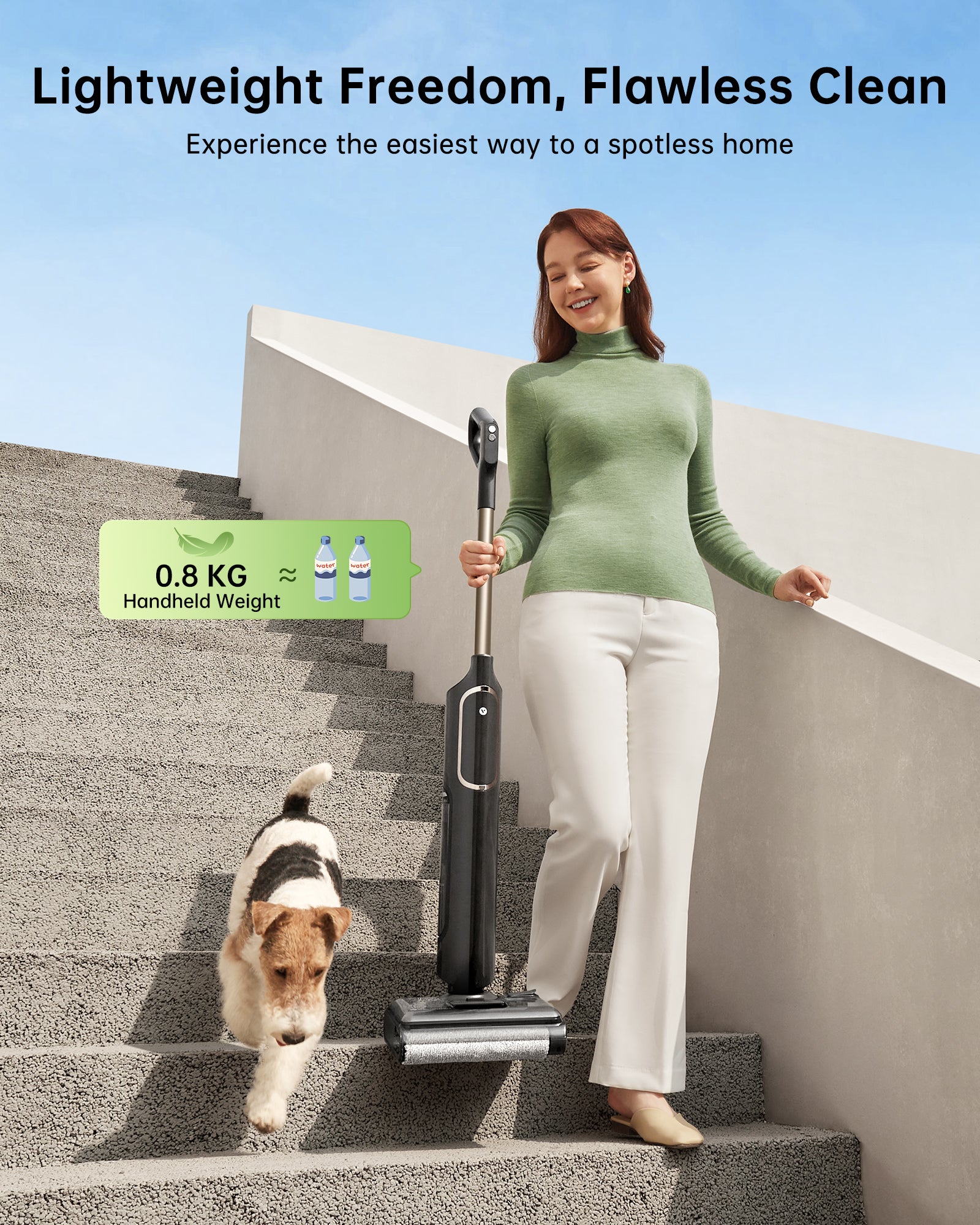 Vactidy & Vexilar | Aspiradora en seco y húmedo inalámbrica Cleanova X7