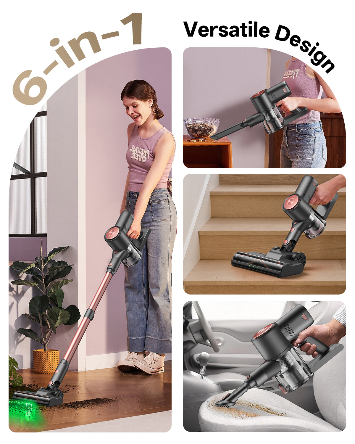 Vactidy & Vexilar | Aspiradora inalámbrica Blitz V10 Pro