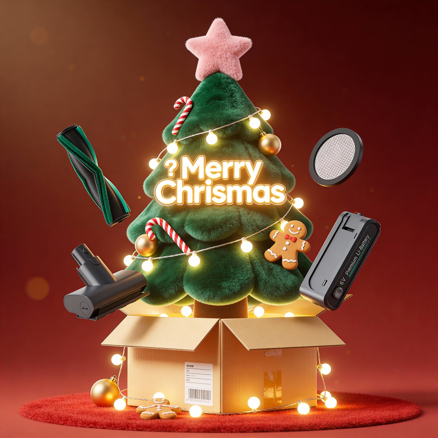 Christmas Accessory Mystery Box (Vacuum)