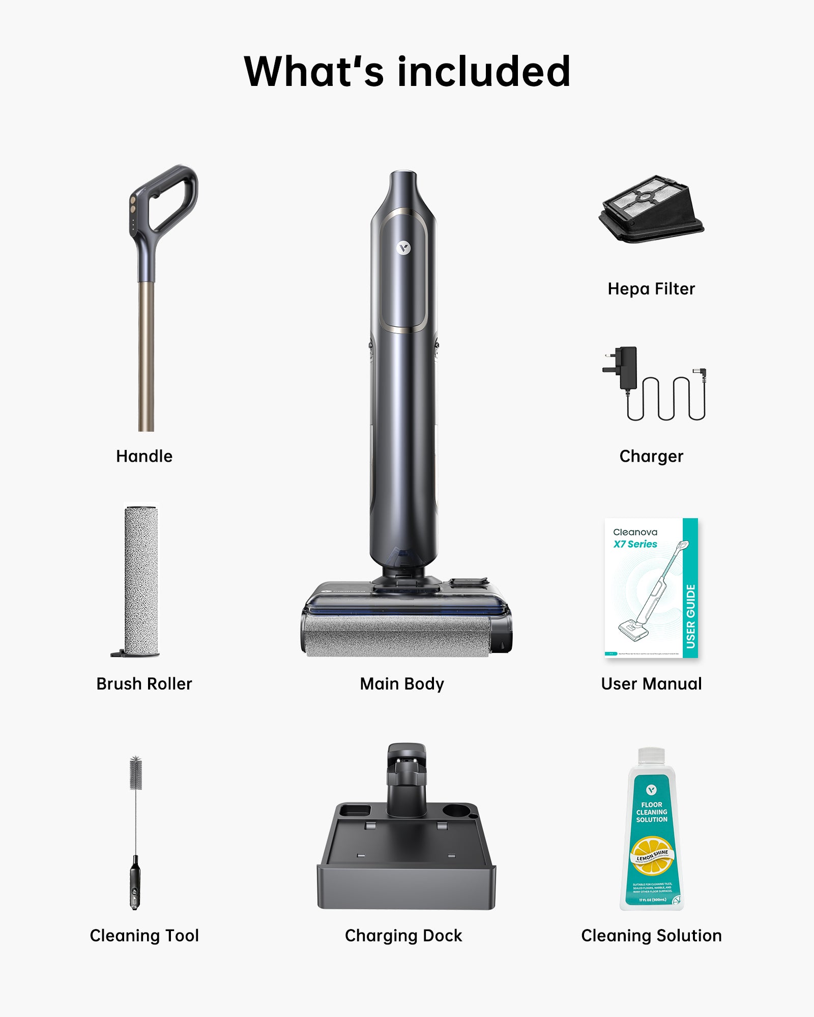 Cleanova X7 Cordless Wet-Dry Vacuum Cleaner | Vactidy