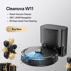 Vaktidy & Vexilar | Cleanova W11 Roboterstaubsauger