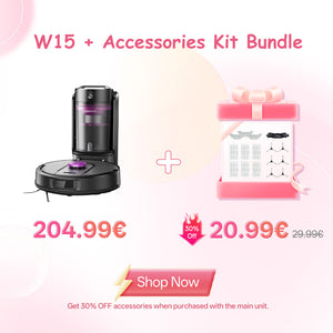 Vactidy & Vexilar | Robot aspirapolvere Cleanova W15